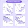 Adult product dual head vibrator with frequency conversion for strong masturbation and sexual massage, female specific toy