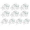10 Pack Strainer Filter Hook Chain Drain Shower Sink Hair Catcher