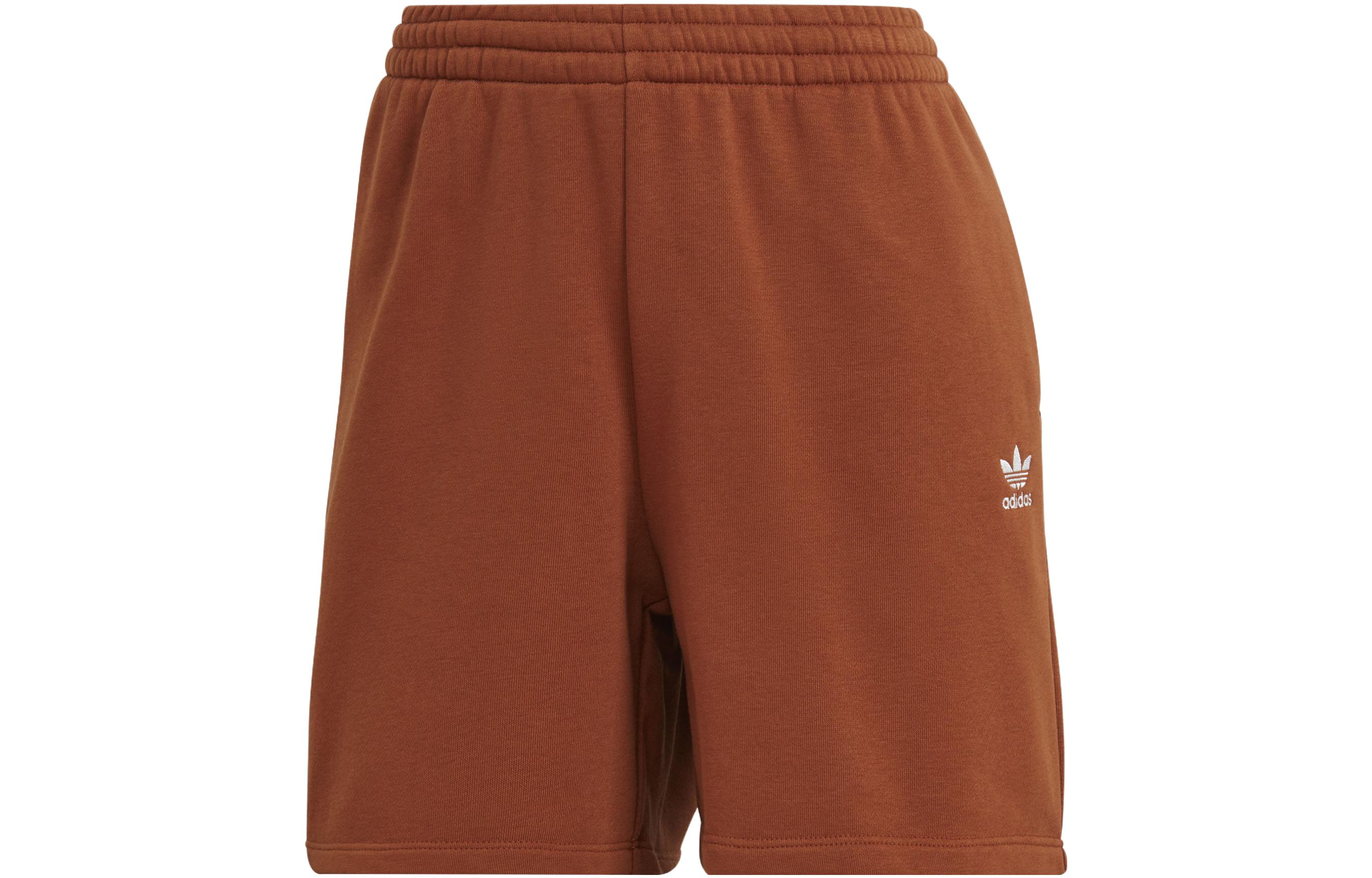 Adidas Originals Sports Shorts Women s Coffee Moderate Bermuda Shorts IL9619 S