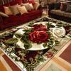European Luxury Living Room Decoration Carpets Gorgeous Bedroom Sofa Side Large Area Rugs Cloakroom Non-slip Floor Mats Washable