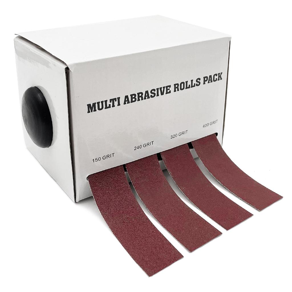 Drillpro 4pcs 25mmx6m Sanding Belt Roll Drawable Emery Cloth Sandpaper Grinding Drillpro 4pcs 25mmx6m Sanding Belt Roll Drawable Emery Cloth Sandpaper Grinding