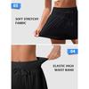 Charmleaks 3" Women 2 in 1 High Waisted Swim Board Shorts UPF 50+ Quick Dry Swim Trunks with Liner