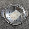 Household Stainless Steel Steaming Tray With Drainage Cover For Home Cooking And Food Steaming
