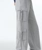 MUSINSA STANDARD WOMAN Women'S Double Knit Sweat Multi Cargo Pants [Medium Grey]