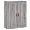 VidaXL Armoire murale sonoma gris 69,5x34x90 cm bois d'ingénierie 830362