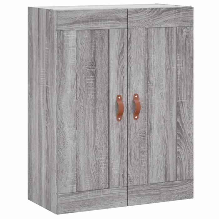 VidaXL Armoire murale sonoma gris 69,5x34x90 cm bois d'ingénierie 830362