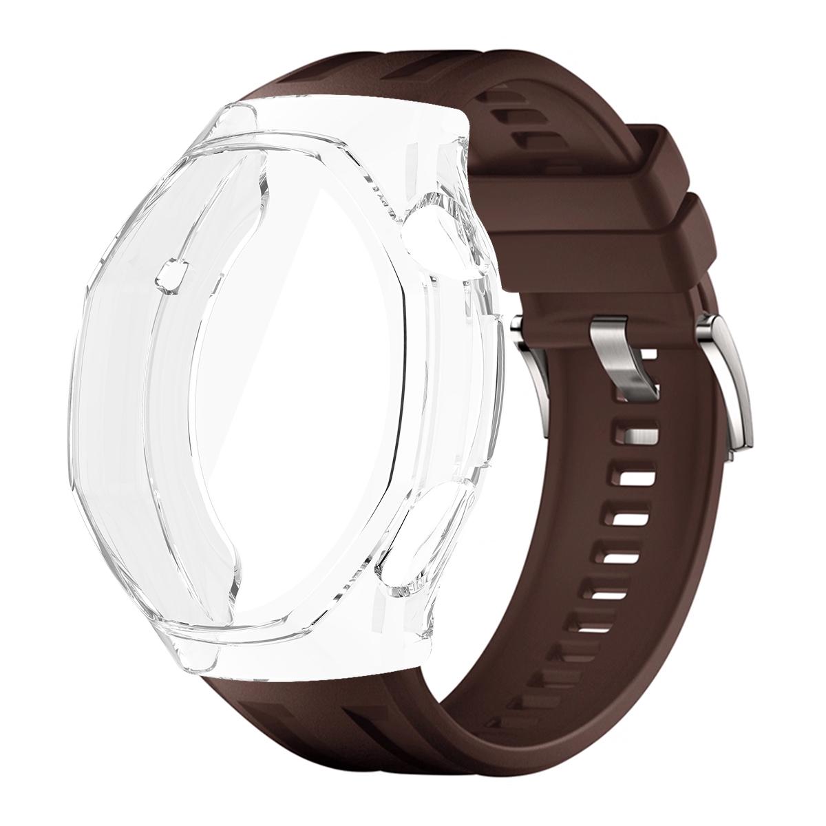 

TPU Case+Silicone Strap For Huawei Watch GT6 Pro 46MM All-Around Screen Protective Cover Shell Sport Band Bracelet For Huawei GT6Pro 46