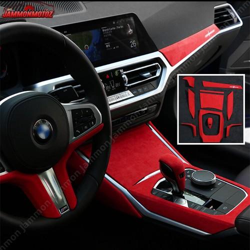Alcantara Interior Trim for BMW G20 G28 G29 325i 330i 3 4 Serie Gear Shift Cover