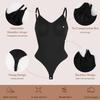 Plus Size Seamless Thong Bodysuit Women's Strapless Tummy Control One-Piece Backless Shaping Garment with Buttock-Lifting Effect