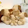 Bambola Snoopy Abbronzata Giocattolo di Peluche Cane Nero Bambola Cucciolo Rilassante Bambola di Pezza