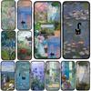 Cover Claude Monet Cat Impressionism Waterlily for Xiaomi Poco C85 C71 C65 C61 X7 X6 X5 M6 M8 F6 F7 F8 Ultra Pro C75 Phone Case