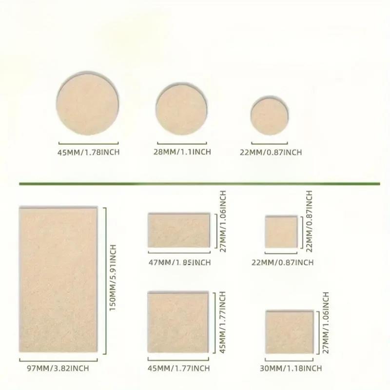 Self Adhesive Felt Furniture Pads Anti Scratch Chair Leg Floor Protector For Hardwood Table Sofa Chair Feet