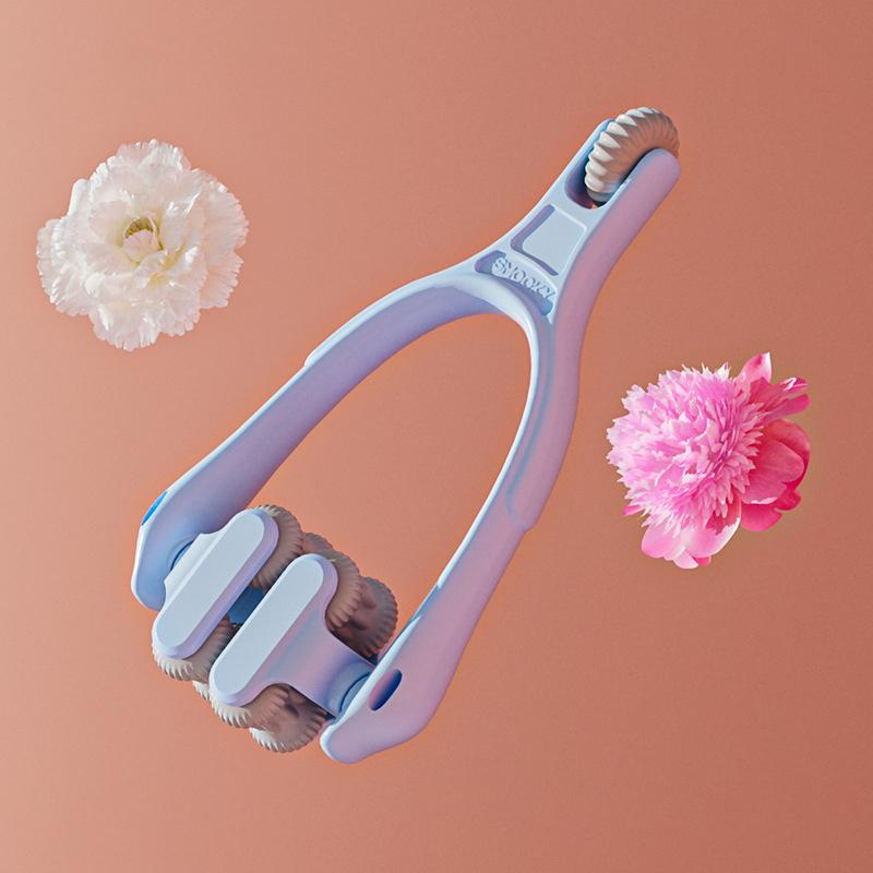 Finger Massager Dual-Row Roller Design Easy Use Relieve Finger Fatigue Portable Finger Joints Massager With Elastic Handle