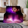 "Elvis Presley: The King of Rock 'n' Roll Art Print"Blanket Flannel Throw Blanket for Sofa, Bed, Travel, Camping, Office, Couch, Chair, And