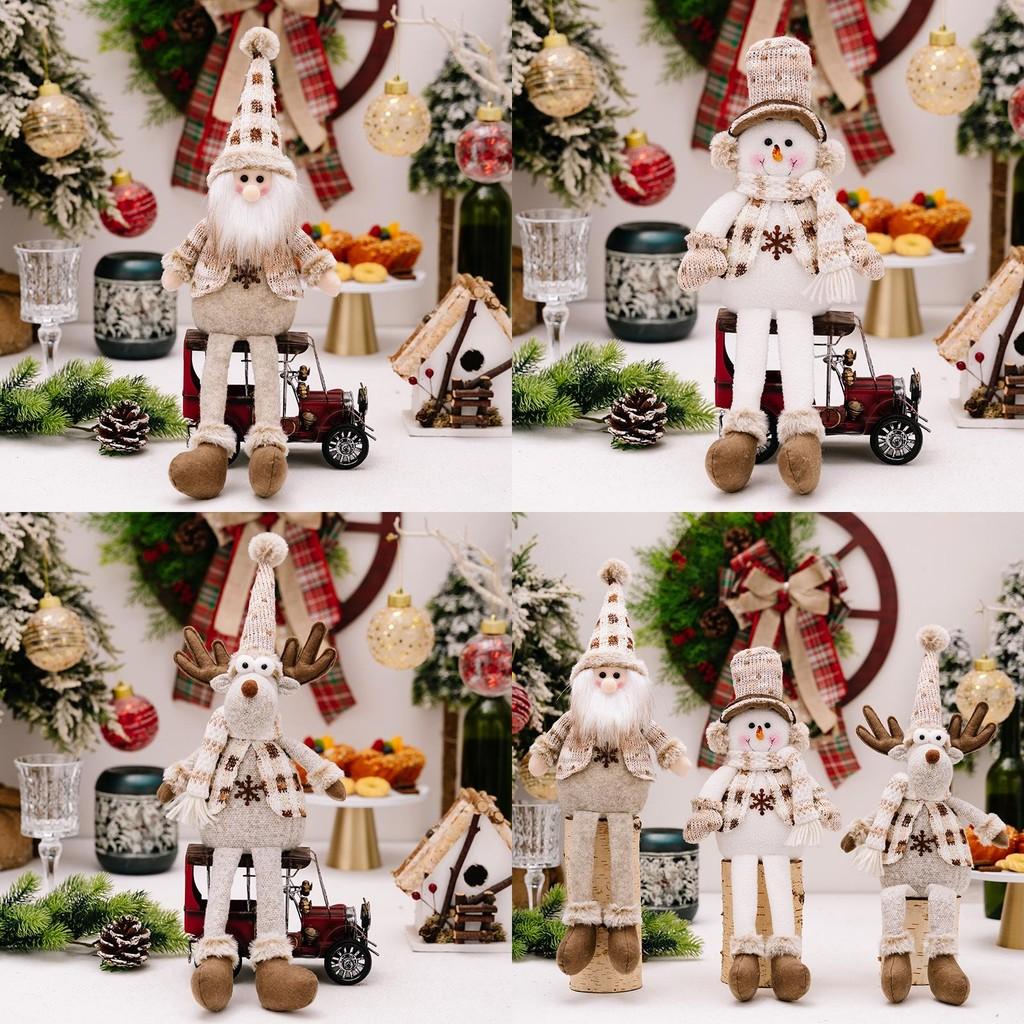 Charming Scandinavian Plush Hanging Dolls For Christmas Cheer And Holiday Decor