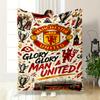 Manchester United Designed Flannel Blanket for Bedroom, Living Room, Sofa, and Nap