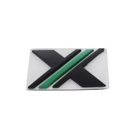 Car Styling X XPOWER car Hood Fender trunk Rear Bonnet Nameplate Decal Emblem Badge Sticker for MG 5 6 ZS EV GS 350 360 HS EZS Q0
