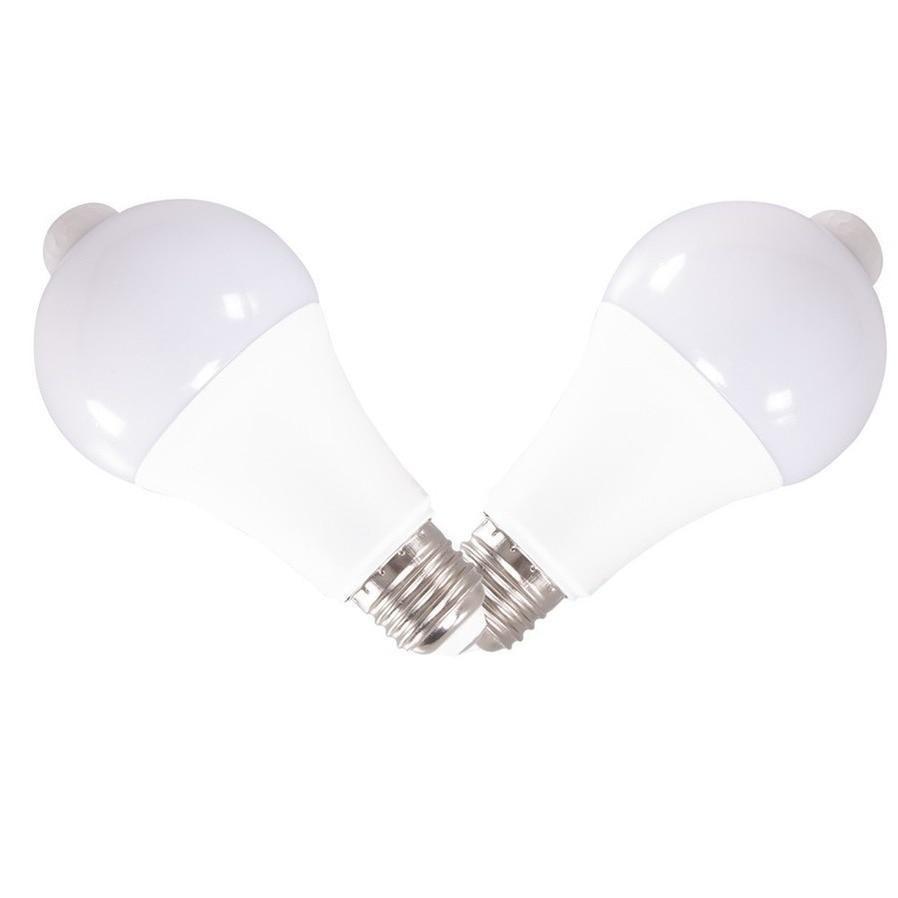 220V E27 PIR Motion Sensor Lamp 12W 15W 18W LED Bulb with Motion Sensor Infrared Radiation Motion Detector Night Lights 1pcs