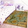 1PC Legendary Treasure Map Carpet for Living Room Bedroom Sofa Home Decor Non-slip Floor Mat Modern Rugs Luxury Gifts