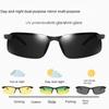 Ultraviolet-proof Sunglasses Men Polarized Driving Chameleon Glasses Male Change Color Sun Glasses Day and Night Driver Eyewear