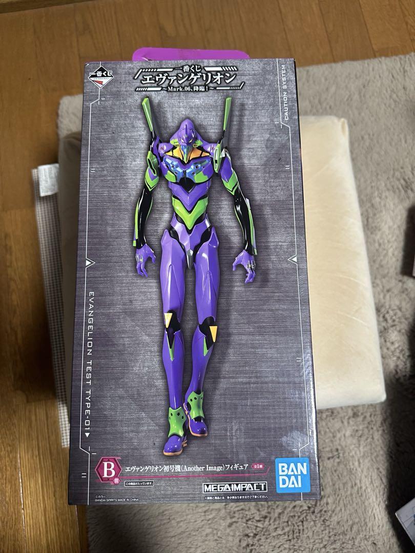 

[USED] Evangelion Unit 01 MEGAIMPACT Figure No. 1 Lottery Mark.06