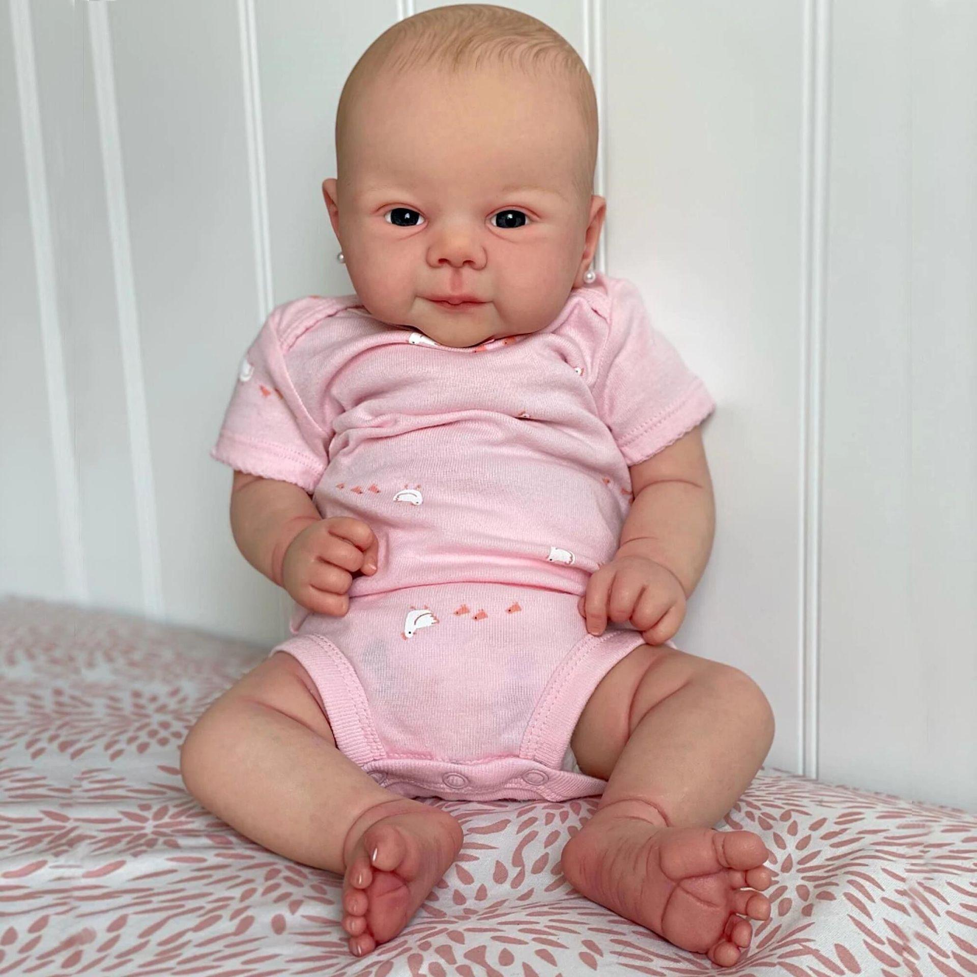 19-inch Juliette Reborn Baby Doll - Realistic and Cute 19 inches