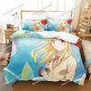 Yamada-kun and the Seven Witches Bedding Set Cartoon Anime Three-piece Set Adult Kid Bedroom Duvet Cover Sets 3D Kawaii Girls029
