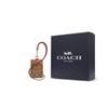 Coach Lanyard 7 Monogram Coated Canvas And Leather Necklace Bag Card Holder Clutch Women bags Khaki Brown 63274-IME74
