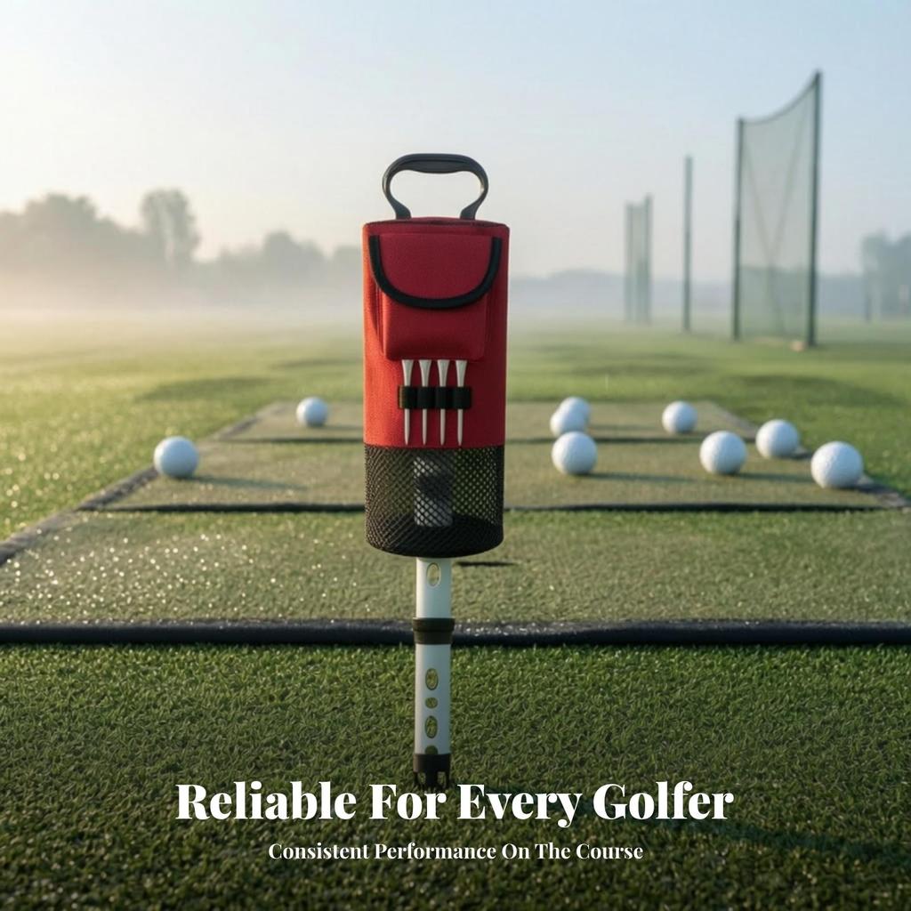 Recogedor de Bolas de Golf con Bolsa Recogedor Conveniente Fácil de Usar