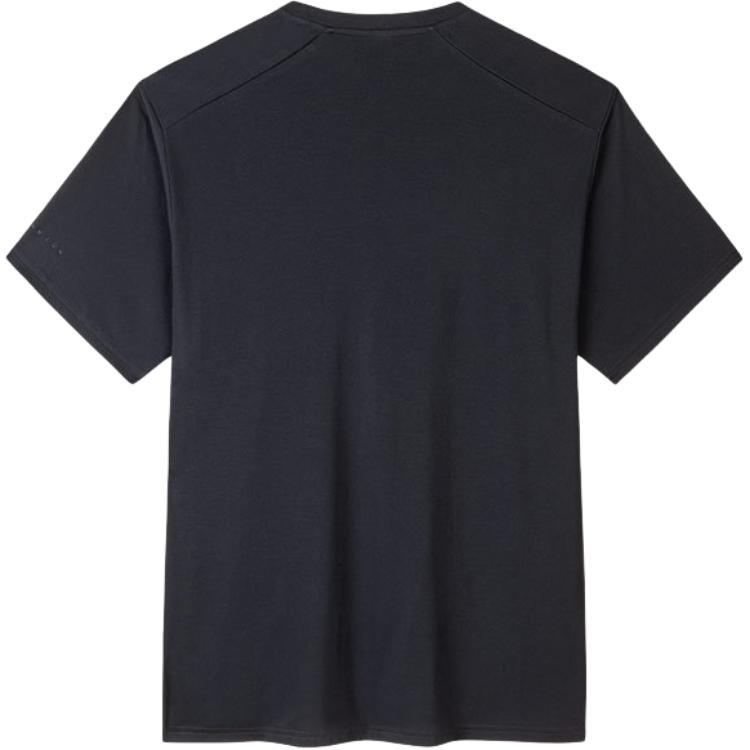 Anta Casual Loose Round Neck Short Sleeve T-Shirt Men Tops Basic-Black 152420112-4