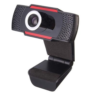 Webcam USB para Trabalhar a partir de Negócios e Videoconferências em Laptops e com 30fps Frame 720p e Microfone Casa, Chat, Desktops, Embutido