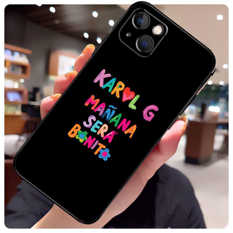 KAROL G Case For iPhone 17 Pro Max 15 14 13 11 12 16 Pro Max mini 15 16 Plus 16e 17 Air Phone Cover