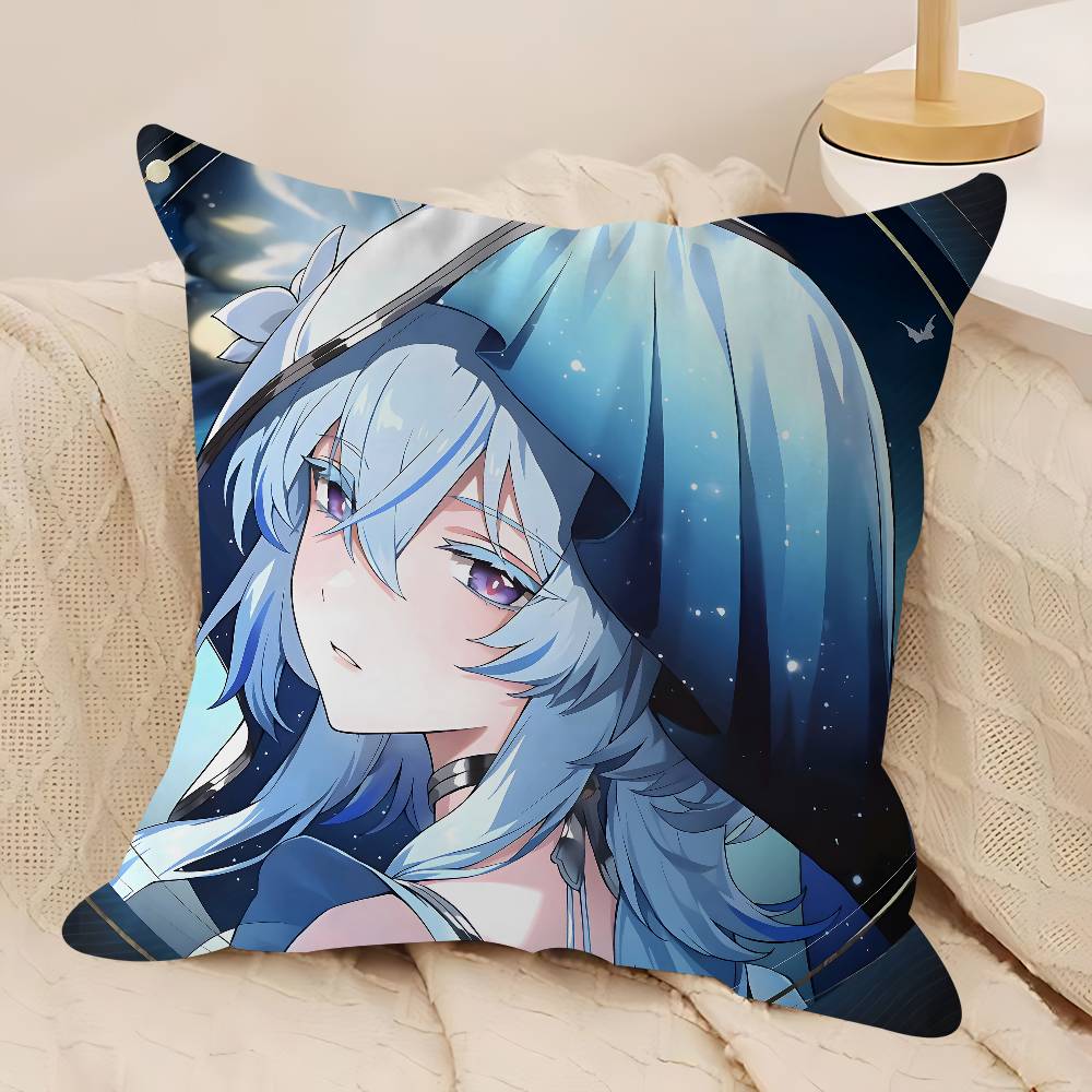 W-Wuthering Waves GameS Cushion Cover Decorative Pillow Sofa Home Decor Case Pillow Cases