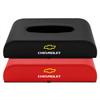 New 3D Leather Tissue Box Drawer Desktop Kitchen Napkin Storage Boxes For Chevrolet Captiva Suburban Camaro Cruze Spark Malibu