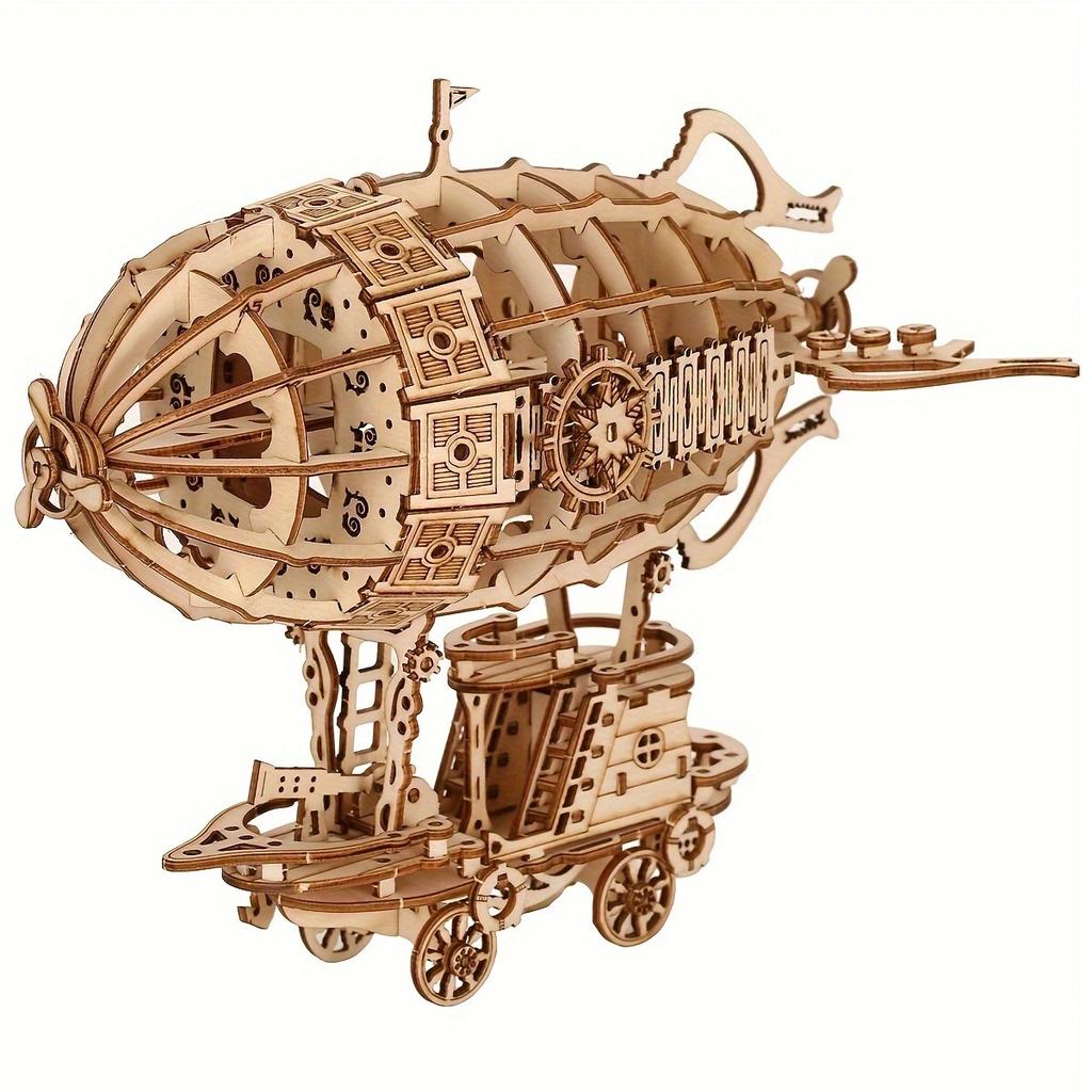 New Popular 3D Wooden Cannon Puzzle - Diy Assembly Model Kit, Creative Craft Gift For Adults/Teens