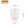 OLOEY Japanese Rainbow Hammered Crystal Glass Cup