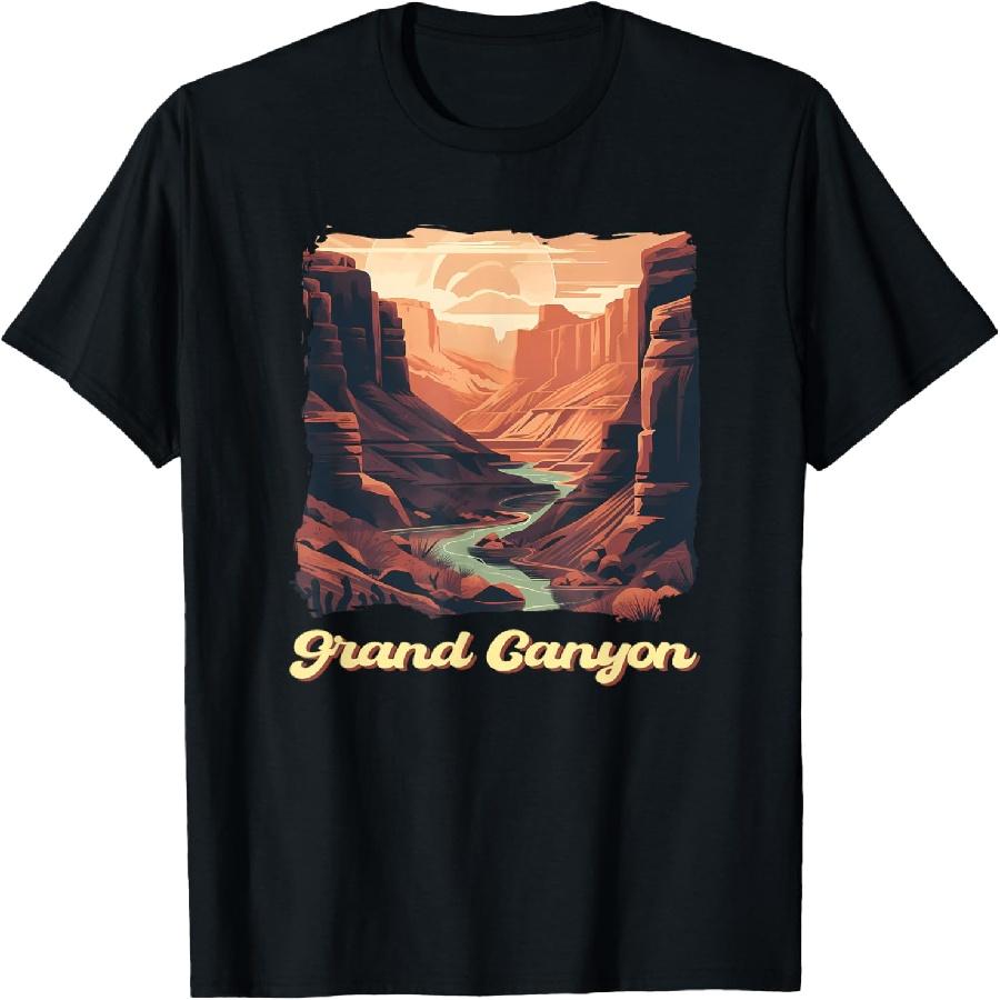 

Grand Canyon Adventure Hiking Nature Lover T-Shirt XXXXXL чорний