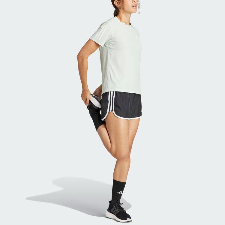 New Adidas T Shirt Women's Light Green IN1593