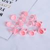 100Pcs Disposable Tattoo Ink Caps Pink Tattoo Ring Ink Cup For Tattoo Needle Supplies Accessorie Makeup Tattoo Tools