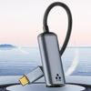 USB Type C to Rj45 2500Mbps External Gigabit Ethernet Adapter USB3.1 to Rj45 Converter with 15CM Cable