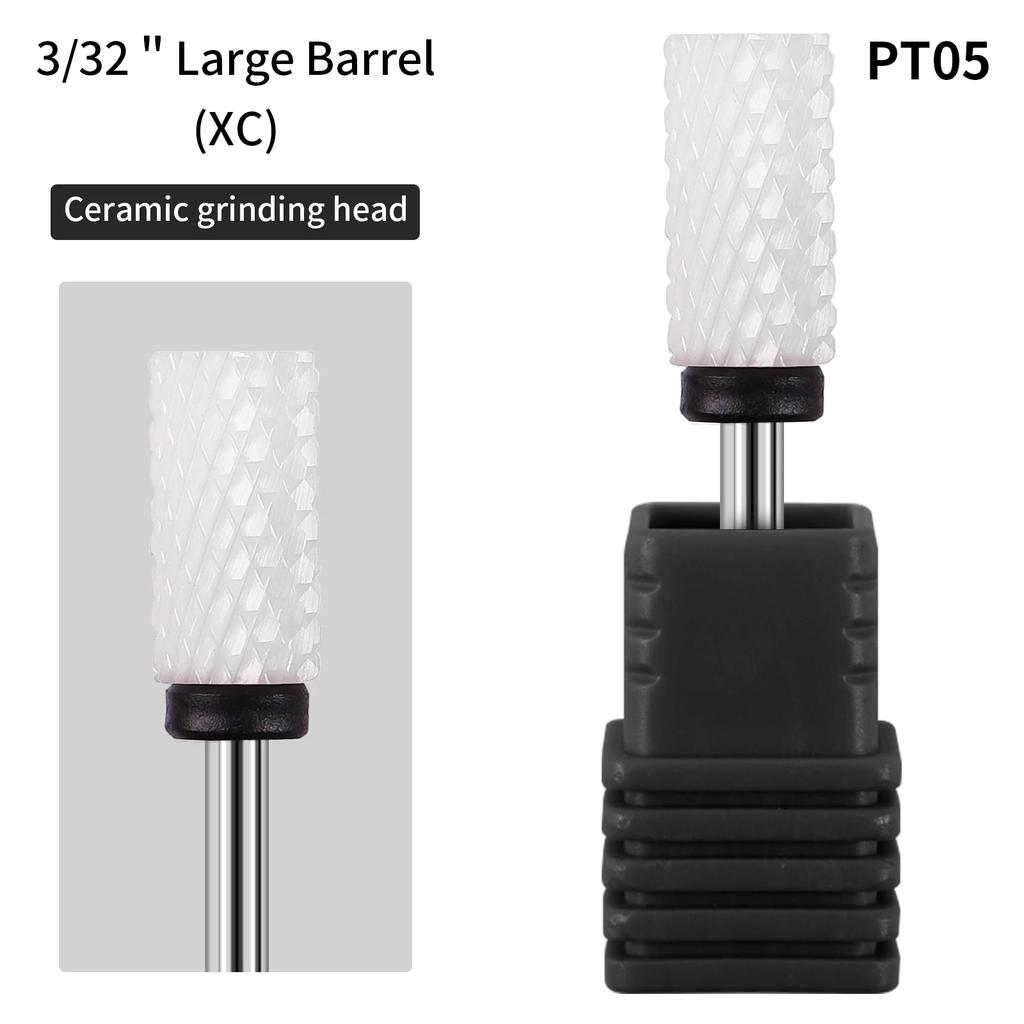 25 Types Ceramic Milling Cutter Nail Drill Bit Electric Manicure Pedicure Mill Bits Machine Files Nail Art Tools Equipment