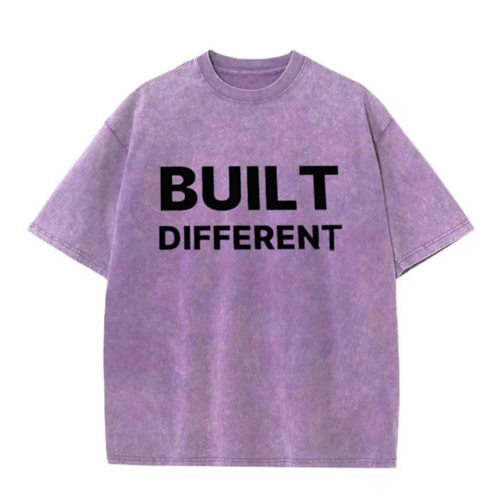 Men's Graphic T-Shirt Streetwear Fashion Cotton Tee Short Sleeve Round Neck Oversized Fit Vintage Print Youth Casual Tops