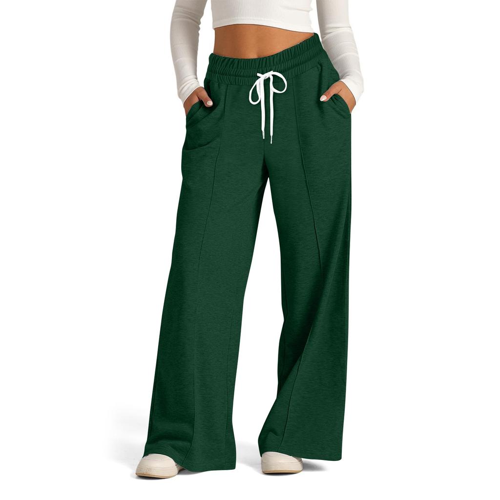 Women's High Waisted Wide Leg Sweatpants Casual Jogger Pants