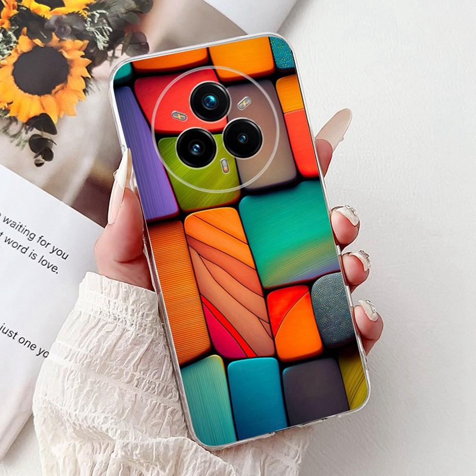 Fashion Painting Case For Realme 14 Pro+ 14Pro 5G Soft Silicone TPU Phone Cases For Realme 14 Pro Plus 5G Back Cover Bumpers