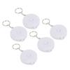 5PCS PVC Waterproof Fish Measuring Ruler Folding Portable Accurate Measurement Tackle Tool