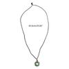 Traditional Chinese Character Good Luck Pendant Necklace Adjustable Rope Peace Buckle Pendant Clavicle Chain Jewelry
