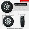 Universal Wheel Replacement for Luggage Suitcase: Leather Caster Rubber Roller Rim Repair Accessories
