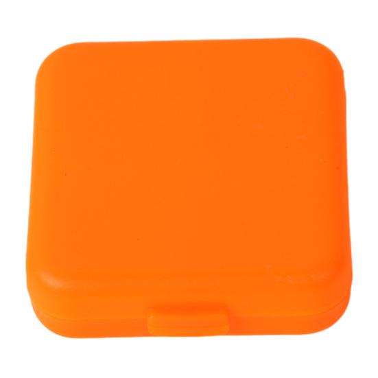 Pill Organizer with Buckle Sealing Design 4 Compartments Dose Management Container Moisture Proof Pill Storage Portable Pill Box for Travel Daily