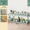 2-Tier Bamboo Plant Display Stand