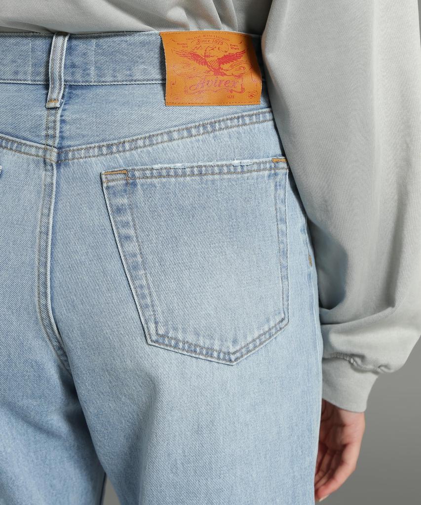 AVIREX WEB LIMITED Belle LINE BASIC STRAIGHT DENIM PANTS Women's 34 369 Wash Used 783-5111701